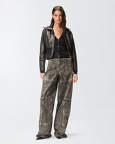 Cardigan a costine con scollo a V -  | Pinko