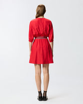 Abito in viscosa jacquard -  | Pinko