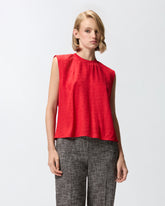 Top in viscosa jacquard -  | Pinko