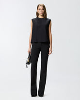 Top in viscosa jacquard -  | Pinko