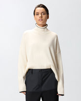 Knit polo-neck sweater -  | Pinko