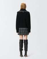 Maglia in lana e cashmere con zip -  | Pinko