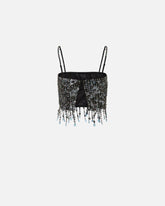 Top with sequins and crystals -  | Pinko