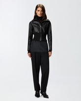 Giubbino corto in nappa e maglia -  | Pinko