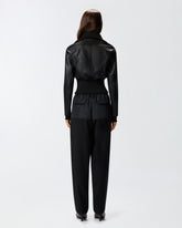 Giubbino corto in nappa e maglia -  | Pinko