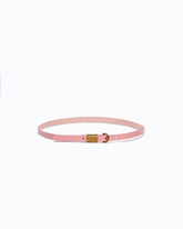 1.2-cm belt with PINKO lettering logo - Pink | Pinko