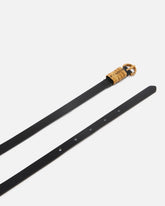 1.2-cm belt with PINKO lettering logo -  | Pinko