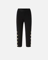 Leggings con bottoni metallici -  | Pinko