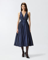 Abito con fiocco e gonna morbida -  | Pinko