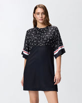 Printed jacquard viscose dress -  | Pinko