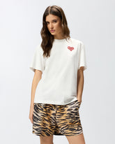 T-shirt con lettering Amore in strass -  | Pinko