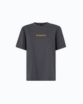 T-shirt « Too Glam To Give A Damn » à strass -  | Pinko