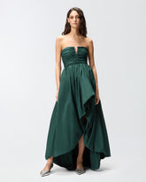 Abito lungo elegante in taffetà -  | Pinko