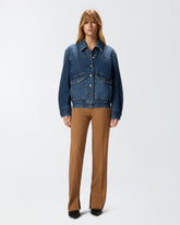 Giubbino in denim foderato -  | Pinko