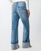 Jeans wide leg denim vintage -  | Pinko
