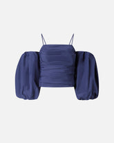 Top corto con maniche a palloncino -  | Pinko