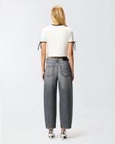 T-shirt cropped Love Birds -  | Pinko