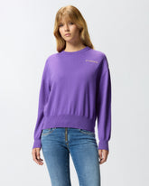 Sweater with Love Birds maxi-logo -  | Pinko