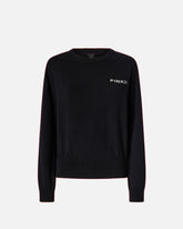 Maglione con maxi logo Love Birds -  | Pinko