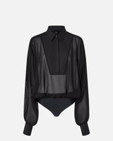 Body a blusa in chiffon -  | Pinko