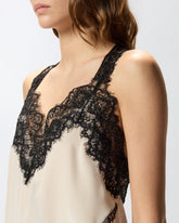 Top lingerie con pizzo -  | Pinko