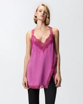 Top lingerie con pizzo -  | Pinko