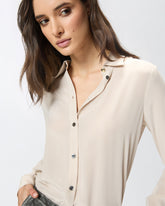 Chemise en soie sand wash -  | Pinko