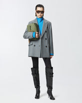 Blazer doppiopetto con fantasia a quadri -  | Pinko