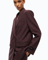 Zweireihige Jacke mit Karomuster -  | Pinko