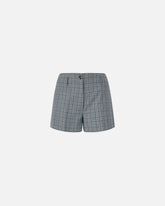 Shorts ampi con fantasia a quadri -  | Pinko