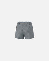 Shorts ampi con fantasia a quadri -  | Pinko
