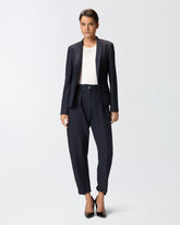 Blazer sfiancato in lana gessata -  | Pinko