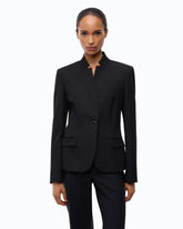 Einreihige Jacke im Slim Fit - Schwarz | Pinko