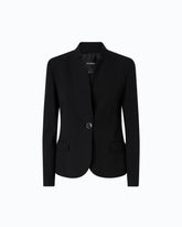 Einreihige Jacke im Slim Fit - Schwarz | Pinko