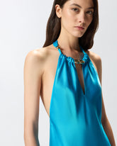 Abito lungo con schiena scoperta -  | Pinko