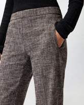 Pantaloni a vita alta in flanella -  | Pinko