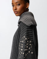 Cardicoat con strass -  | Pinko