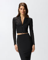 Giacca spencer con zip -  | Pinko