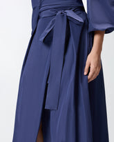 Gonna lunga ampia con cintura -  | Pinko