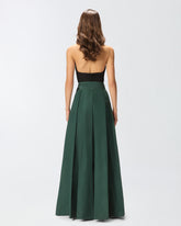 Gonna lunga ampia con cintura -  | Pinko