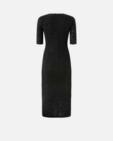 Abito midi in pizzo di maglia -  | Pinko