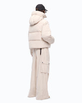 Down jacket in water-repellent technical canvas -  | Pinko