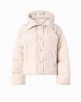 Down jacket in water-repellent technical canvas -  | Pinko
