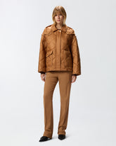 Caban in tela tecnica trapuntato -  | Pinko