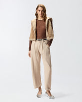 Pantaloni balloon effetto old -  | Pinko