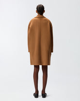 Cappotto monopetto in panno misto lana -  | Pinko