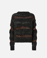 Maglione in jacquard bottonato -  | Pinko