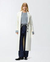 Cappotto monopetto con cintura -  | Pinko