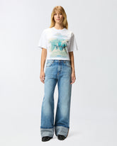 T-shirt con stampa e applicazioni -  | Pinko