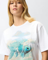 T-shirt con stampa e applicazioni -  | Pinko